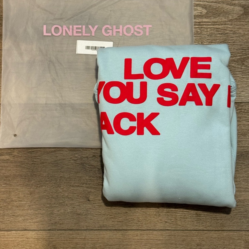 Lonely Ghost Ways To Say ILY Hoodie
